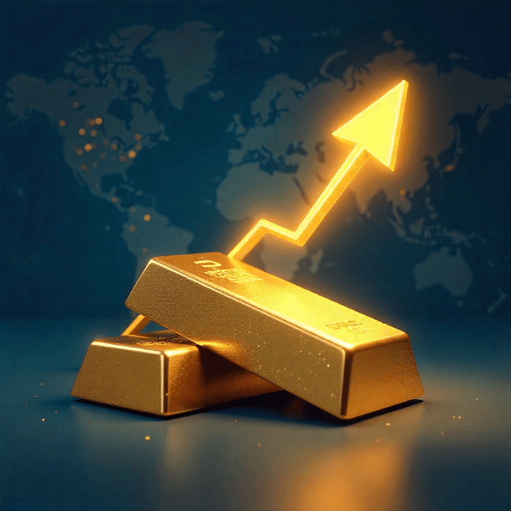 Gold bar motif